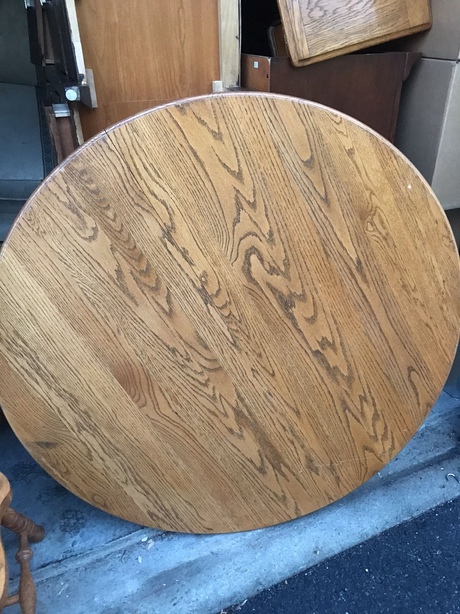 Table 4. Chairs Base Is in Back Of Chairs