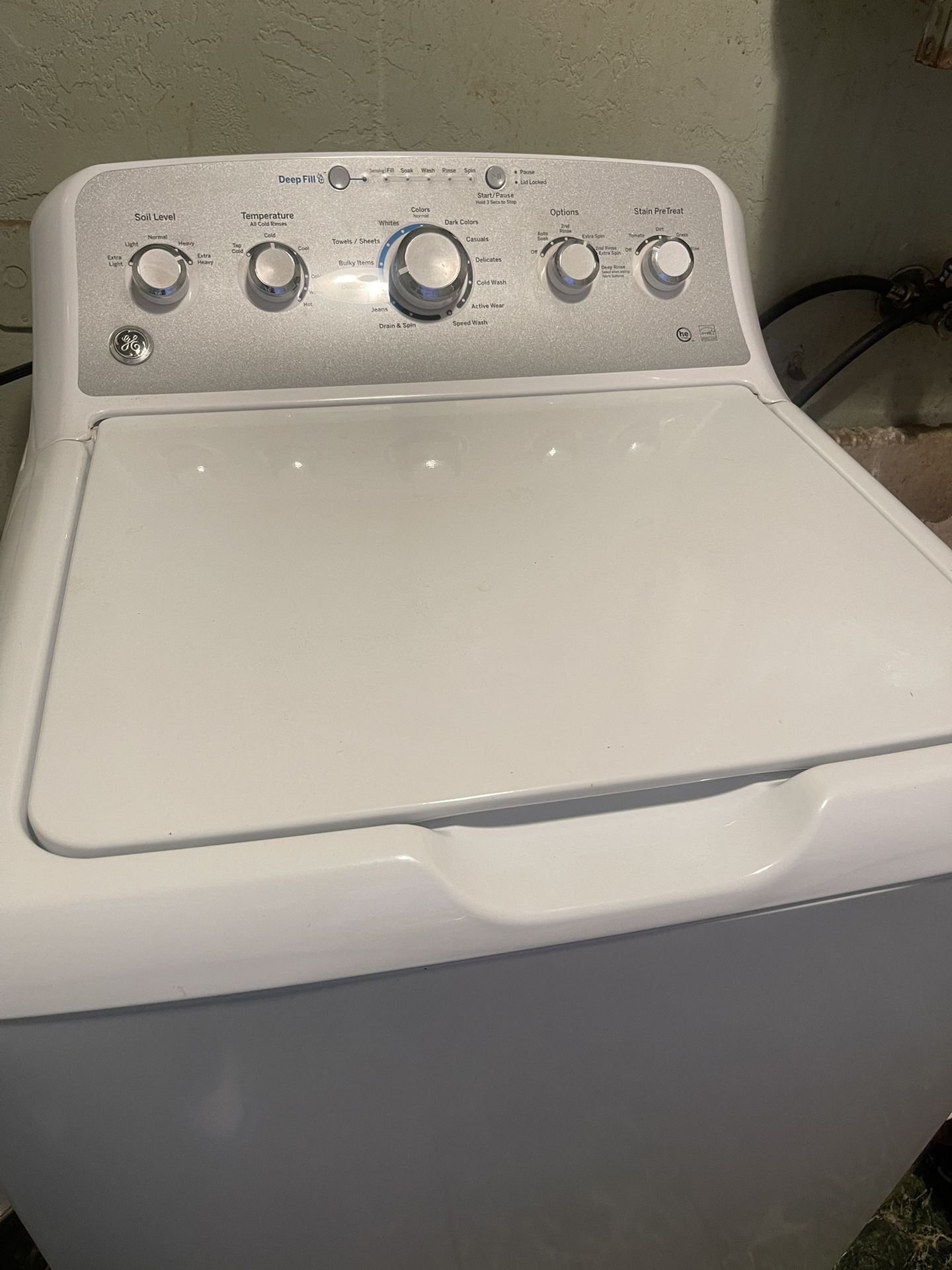 New GE Washer And Dryer