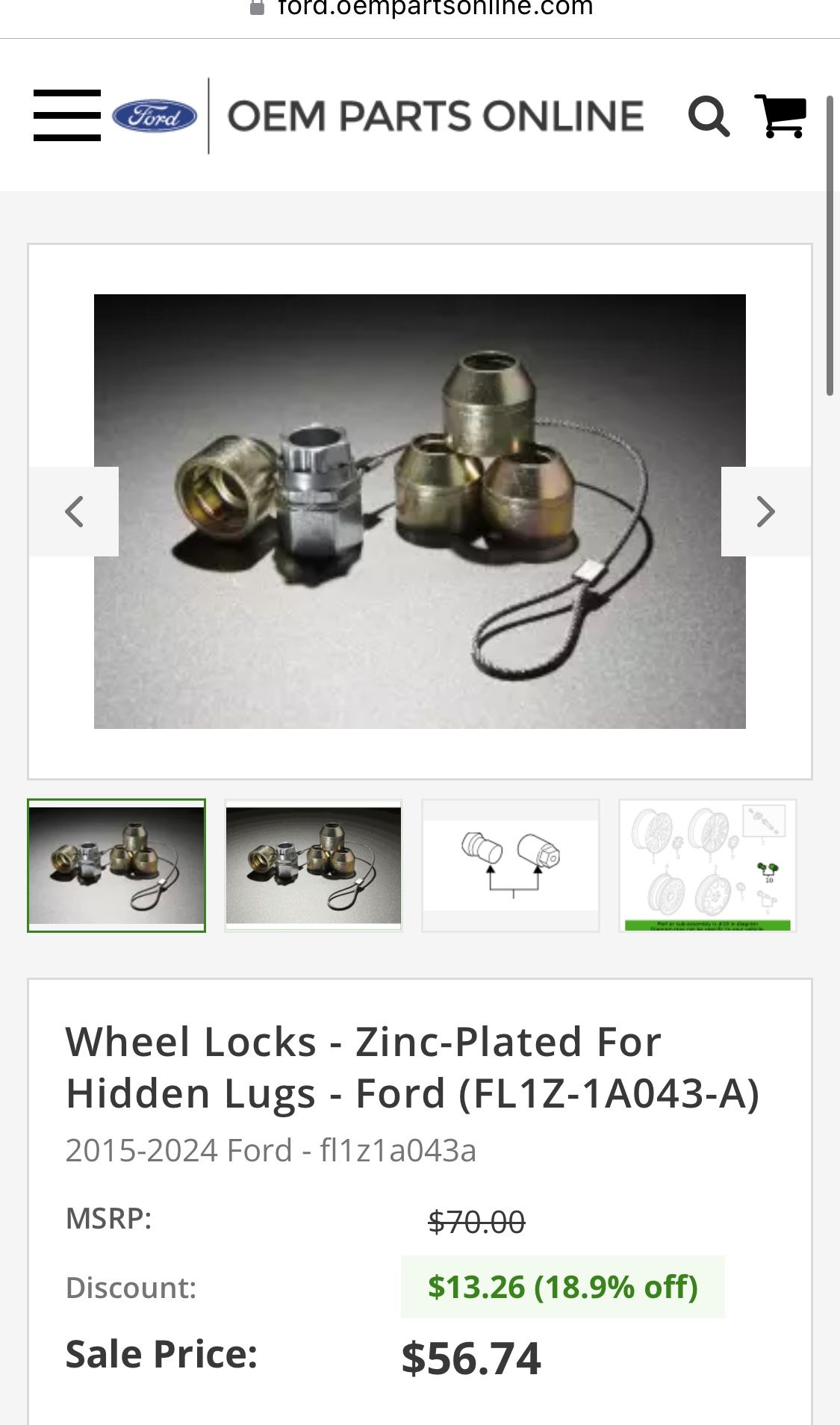 Ford Maverick Locking Lug Nuts for Sale in Renton, WA OfferUp