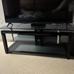 Glass Media Stand