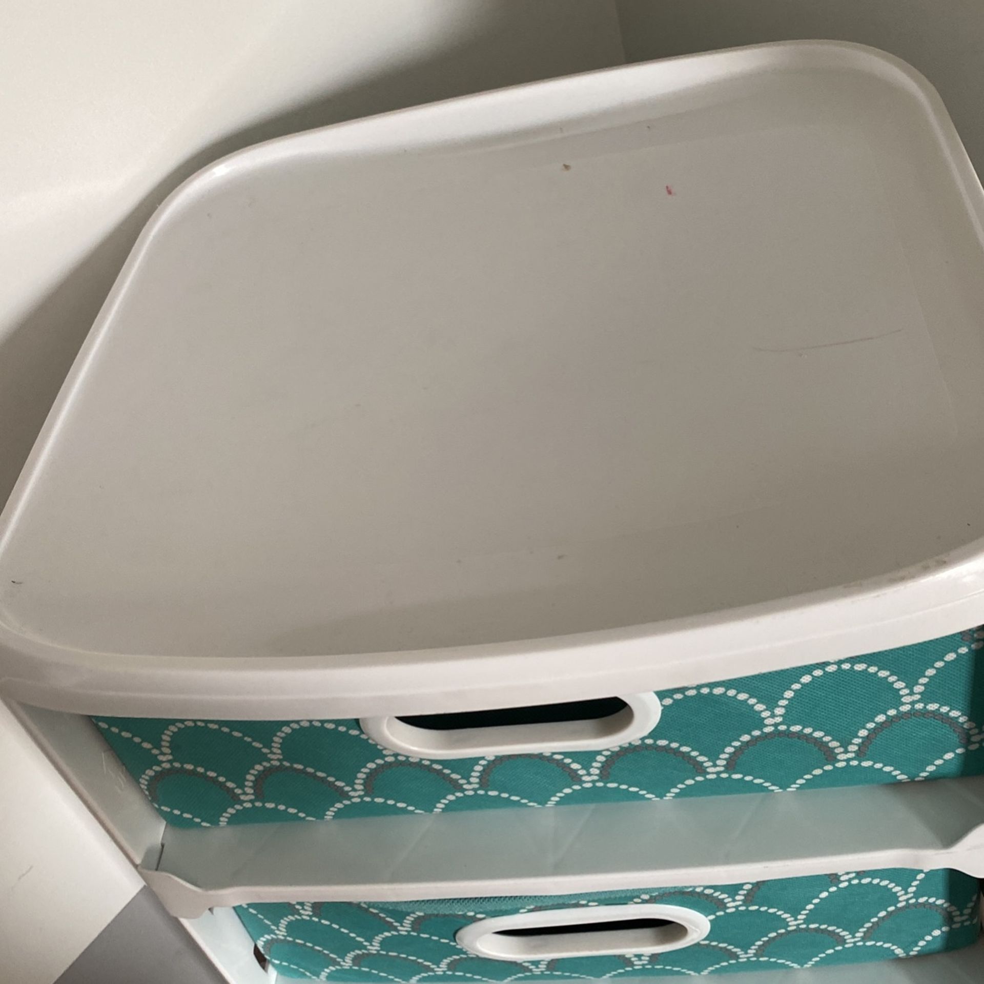 White Storage Unit Reversible Bins 3 Drawer Cart Home Logic for Sale in Lake Worth, FL OfferUp