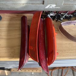 Dodge charger Red/Orange Side Markers 