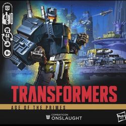 Transformers Generations Age of the Primes Commander Onslaught Figure