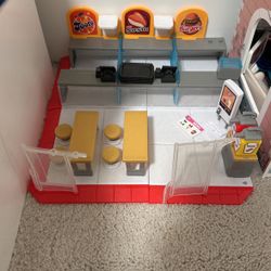 Mini Doll Cafeteria 