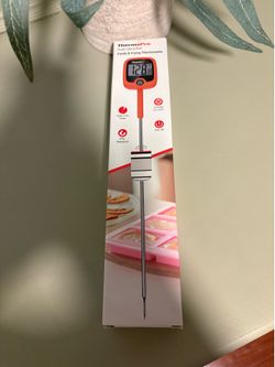 ThermoPro Digital Candy & Frying Thermometer - Orange