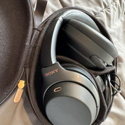 SONY WH1000XM3 NOISE CANCELLING WIRELESS BLUETOOTH HEADPHONES