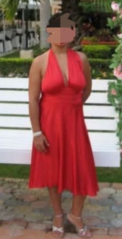 Red Dress Armani Exchange