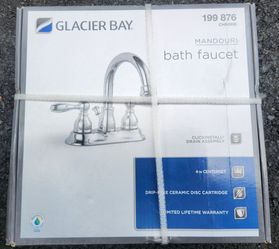 Glacier bay bathroom sink faucet, new in the box