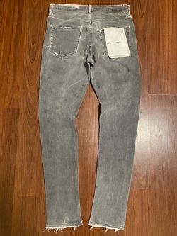 Light Gray Purple Jeans Size 33