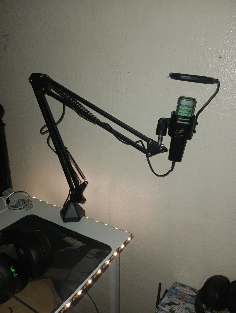 Microphone With Boom Arm