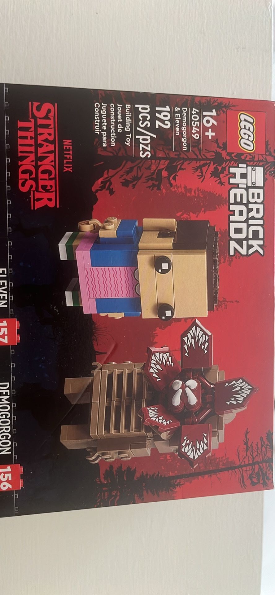 Stranger Things And Harry Potter Brick Heads Legos