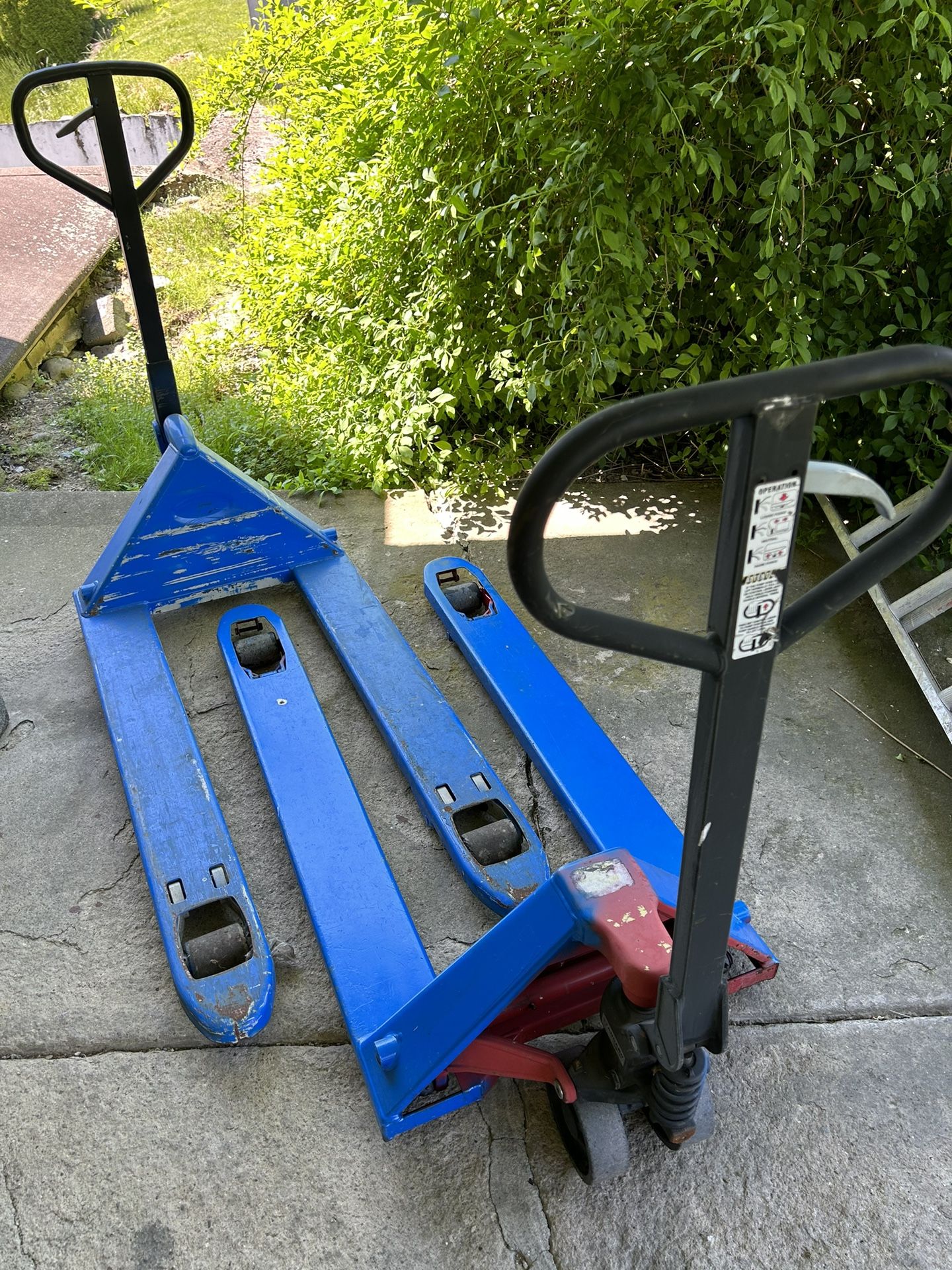 Used Pallets Jacks (2) Two