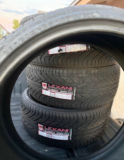295/30/26 Lexani brand tires