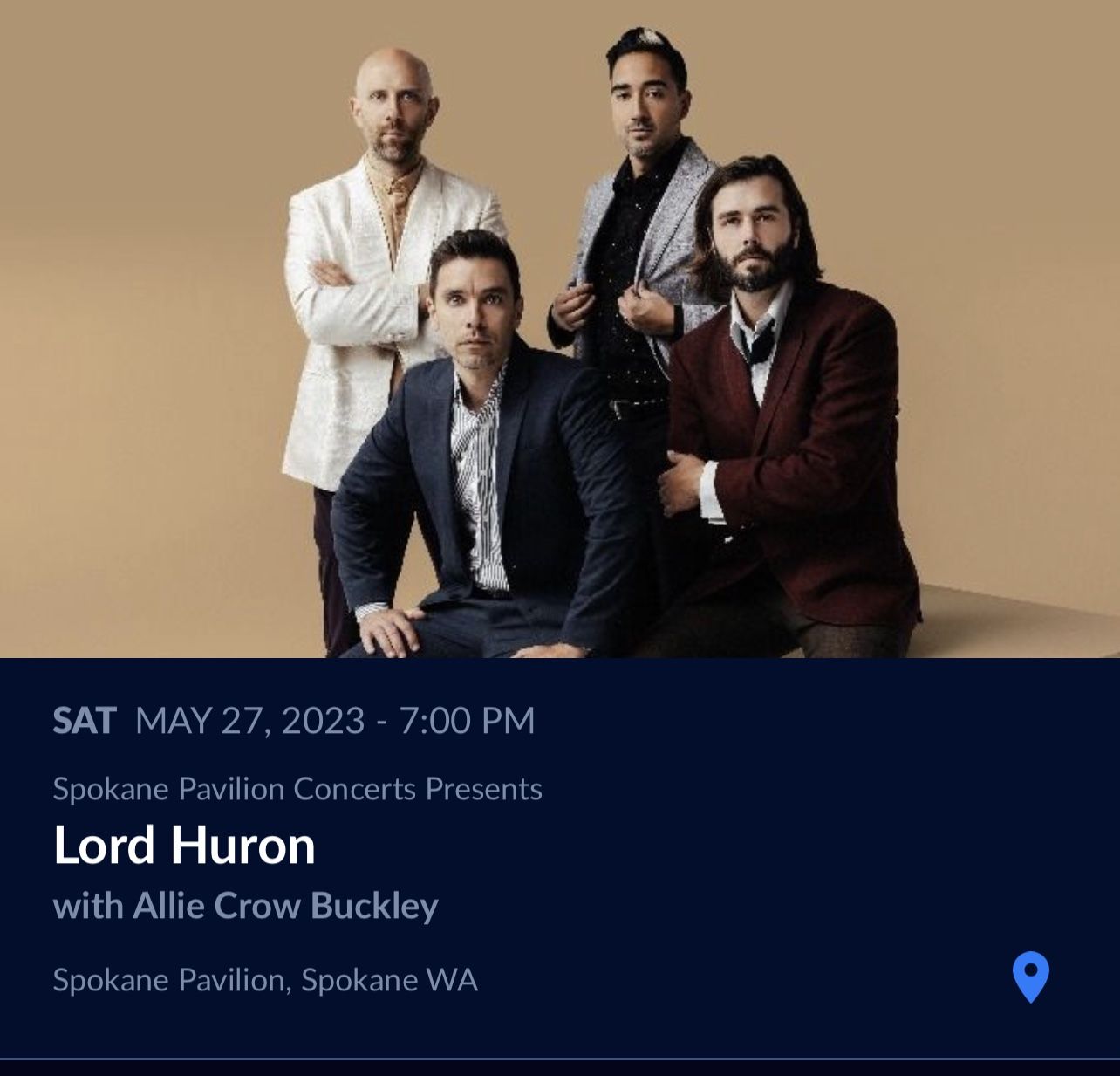 3 Tickets For Lord Huron