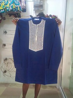 Men's African wear pant and top - extra large