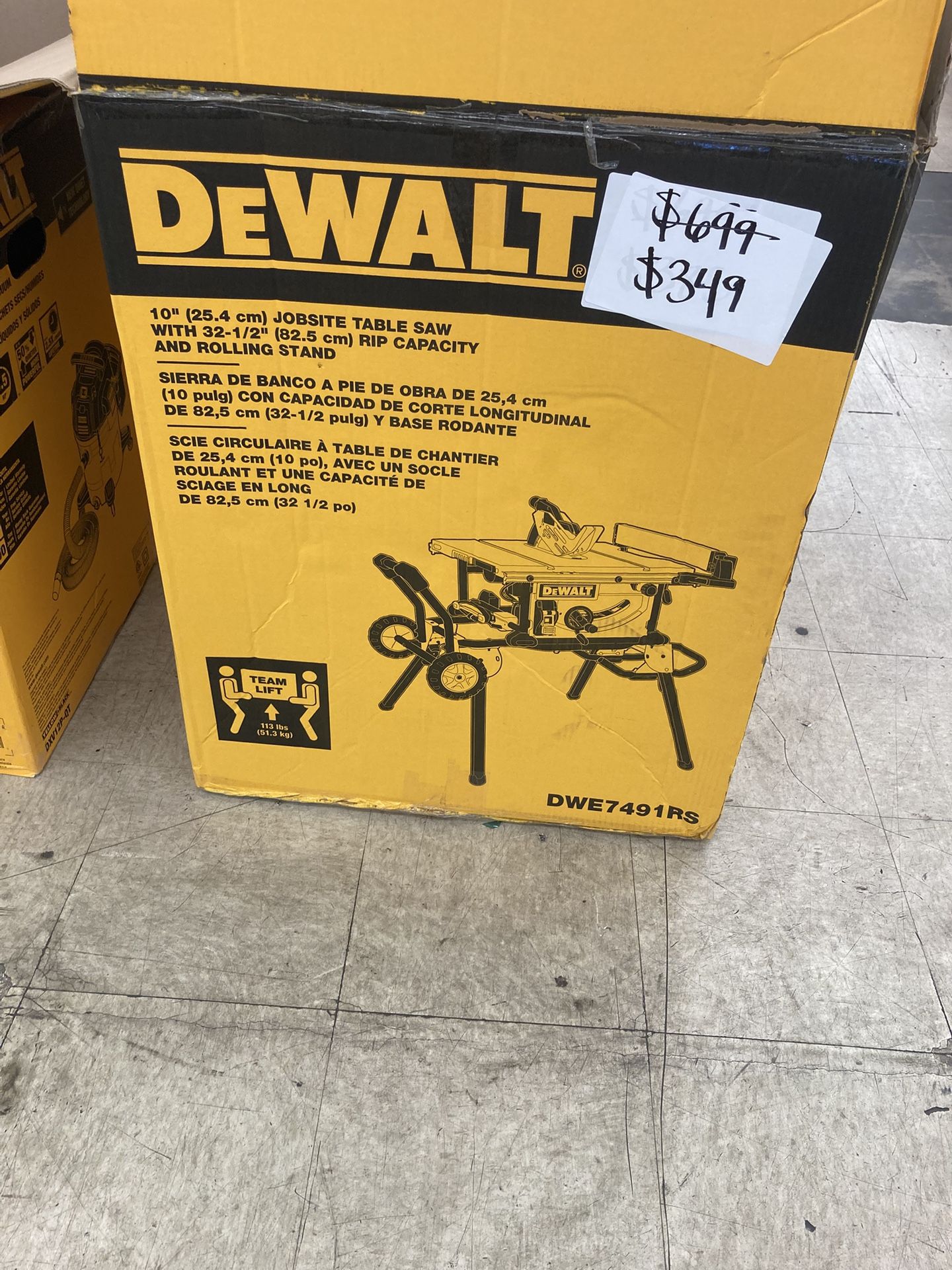 Dewalt Table Saw