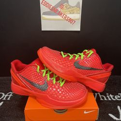 Nike Kobe 6 Protro “Reverse Grinch” GS Size 5.5Y / 7W