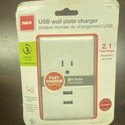 USB Wall Plate  Charger