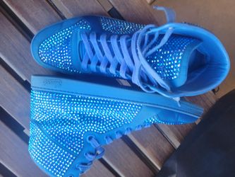 Gucci Swarovski High-Top Sneaker