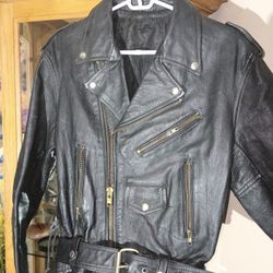 Leather Motorcycle Jacket