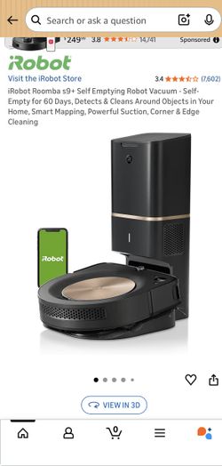 iRobot Roomba s9+ Self Emptying Robot Vacuum