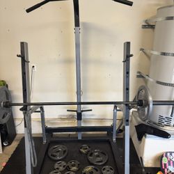 Cable Pull Down & Bench Rack 