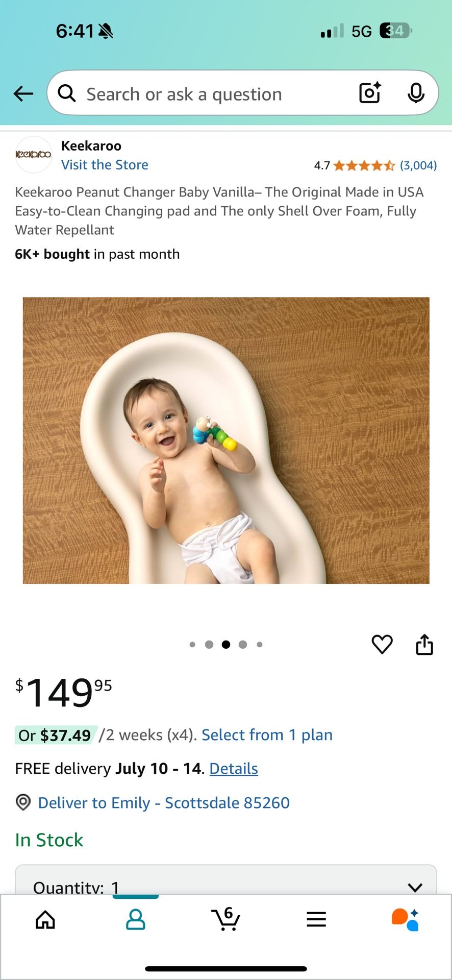 Keekaroo Changing Pad