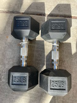 Dumbbells 25lbs