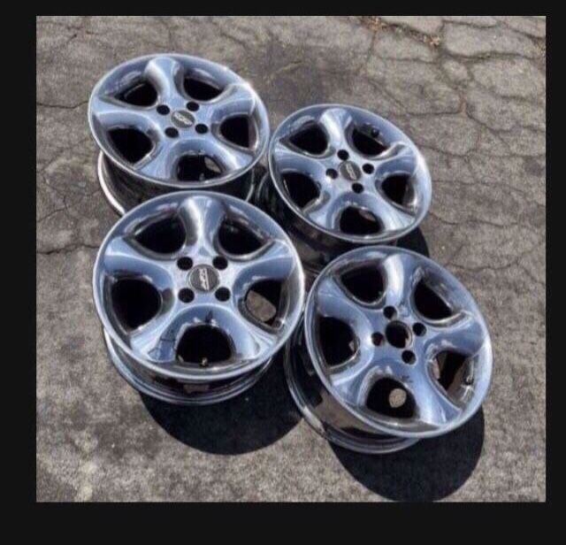 4 - 4x100 4x3.94 Chrome EMR 15x7 Honda Civic Fit Corolla Miata Xa Xb Ia Echo Wheels Rims !!!!!!!!