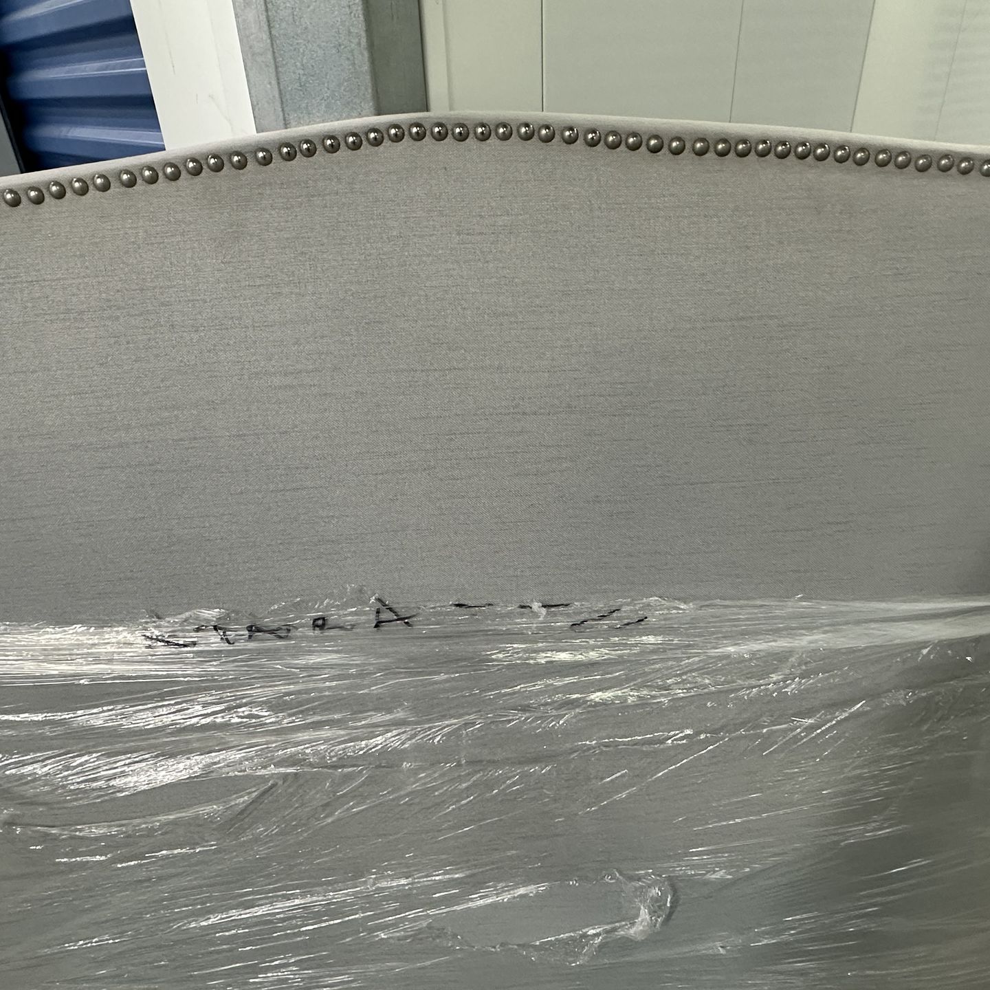 Fire Sale! OBO! Linen fabric head board