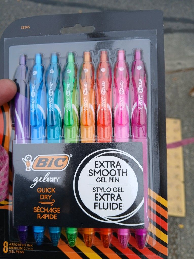 8ct Gel O City Gel Pens