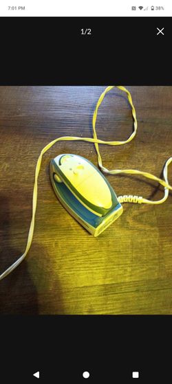 Travel steam iron works great