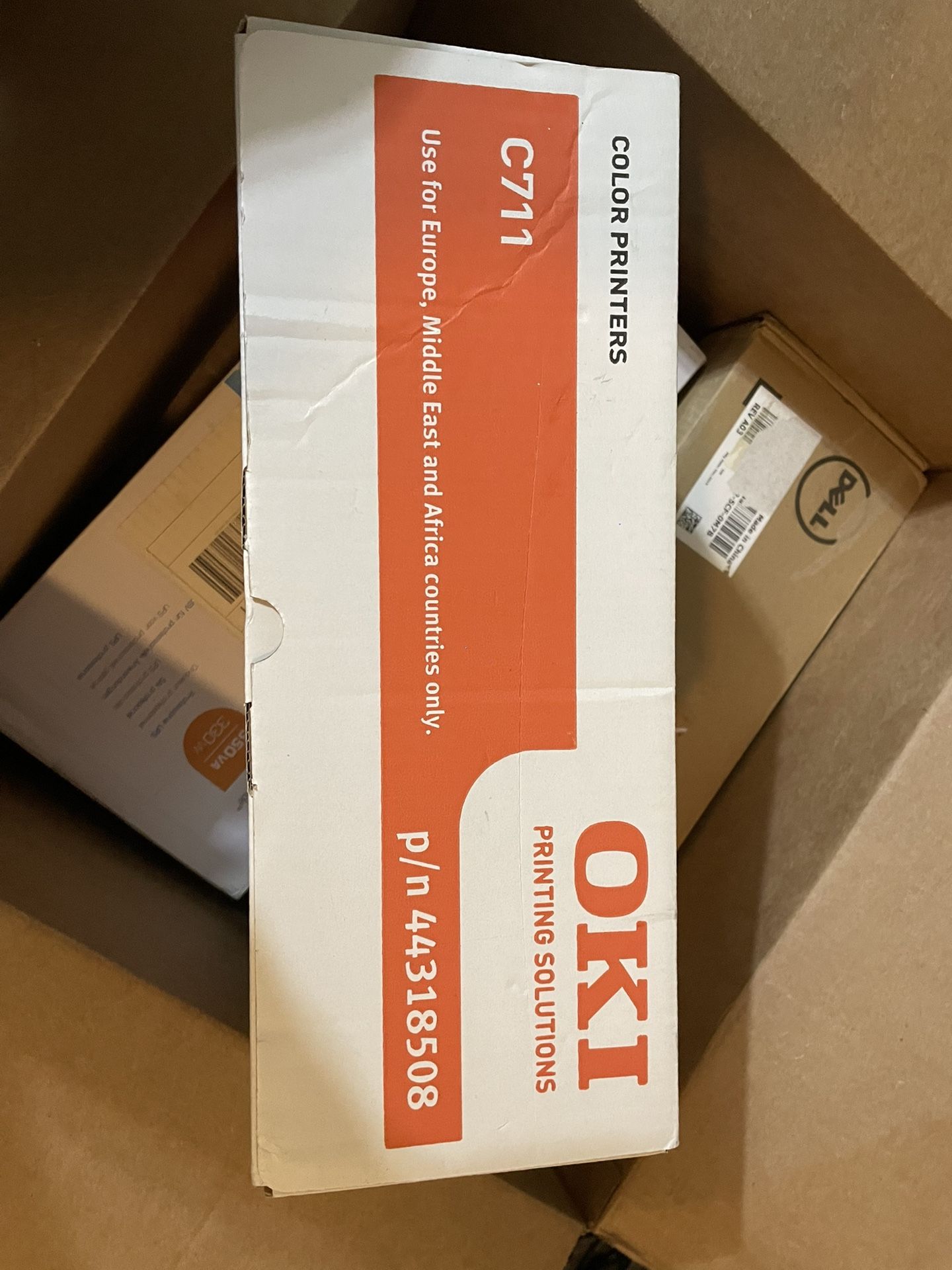 Genuine OKI (contact info removed)1 Black Imaging Drum for C711 Color Printers