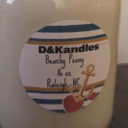 D&Kandles 16oz