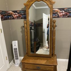 Tall Dressing Mirror 
