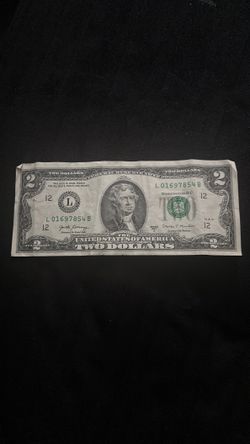 2 dollar bill