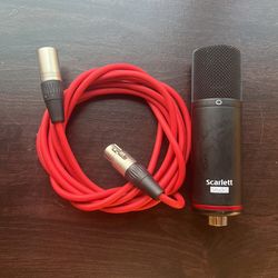 Scarlett Studio Mic With Cable