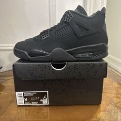 Air Jordan 4 - Black Cat - Size 8 - NYC Only 