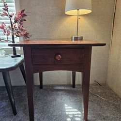 Kincaid Solid Wood End Table w/ Storage