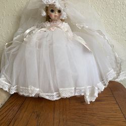 A Bride Porcelain Doll 
