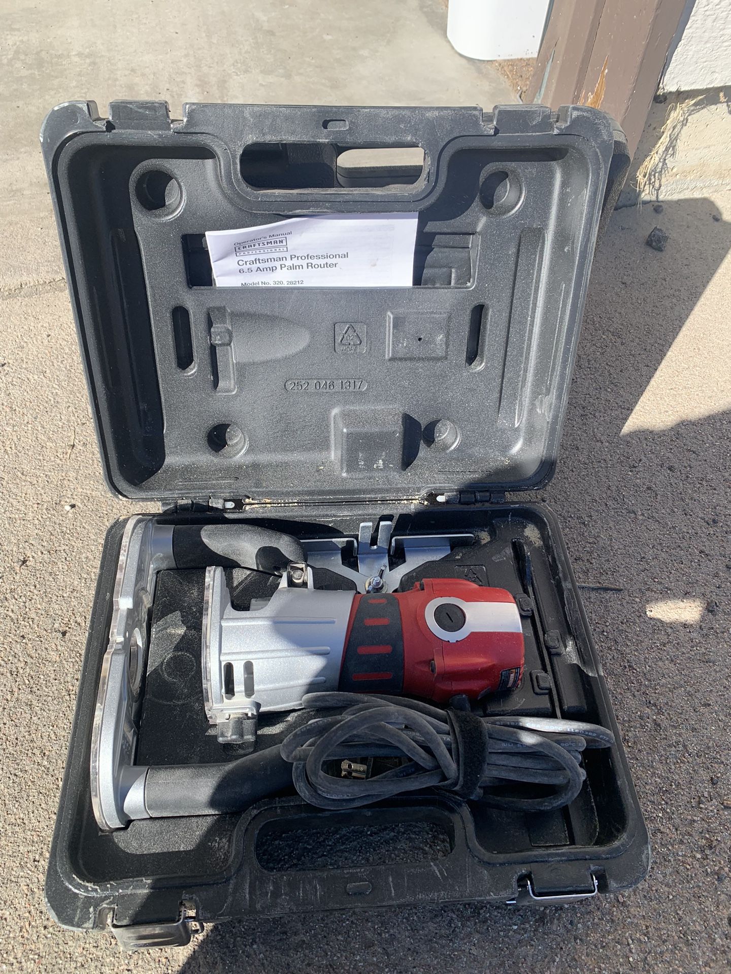 Craftsman Professional 6.5 Amp Palm Router