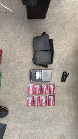 CTR -109 A/C D/C/BATTERY CASSETTE RECORDER W/. 8 TAPES