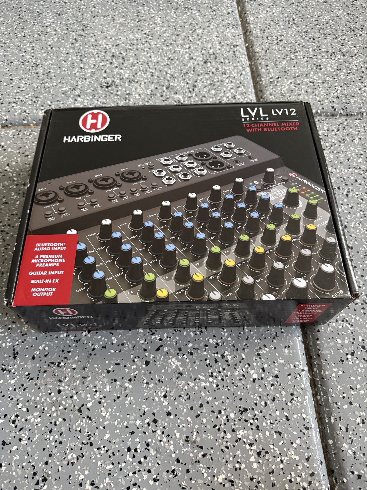 Harbinger mixer LVL LV12 4 Pres