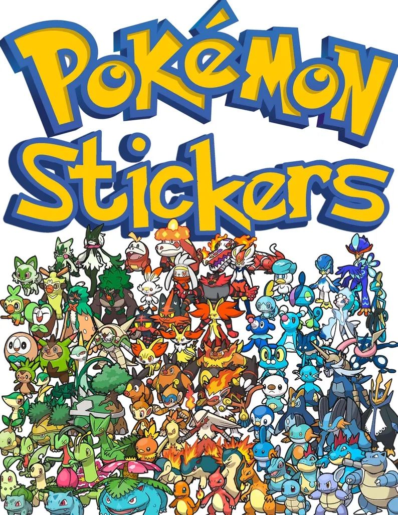 Pokemon Stickers