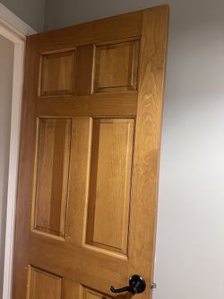 Solid Wood Doors, Stained &Ready To Install