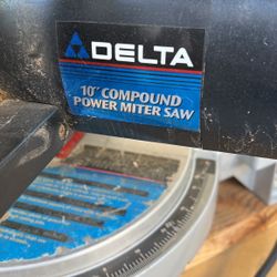10 Inch Compound Power Miter Saw 