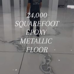 Epoxy Metallic Floor 