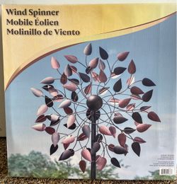 Wind spinner yard art