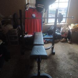 Bench With Weights