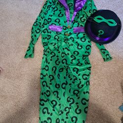 Boys Halloween Costume (Riddler)